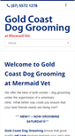 Mobile Screenshot of goldcoastdoggrooming.com.au